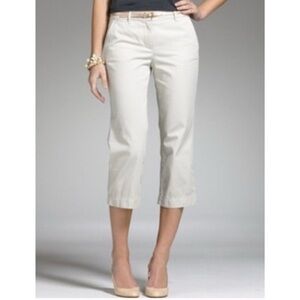 J. Crew Favorite Fit Khaki Capri Pants